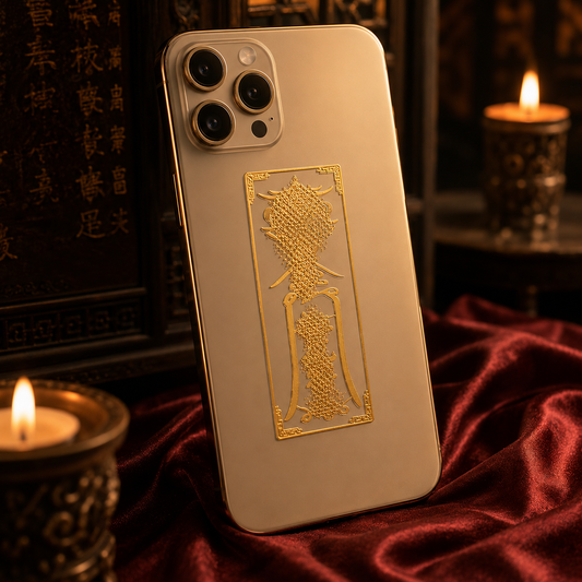 Wudang Mountain Energy Sticker(桃花运) — Positive Aura Booster for Phones