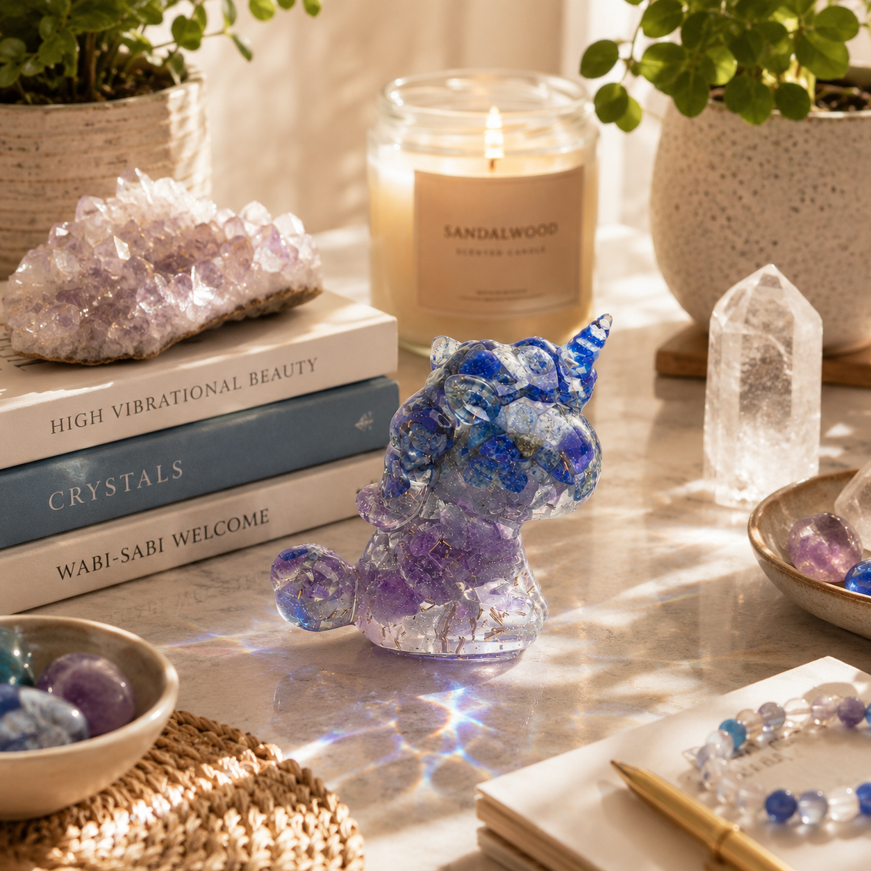 Custom Cosmic Connection: The Zodiac Orgone Unicorn