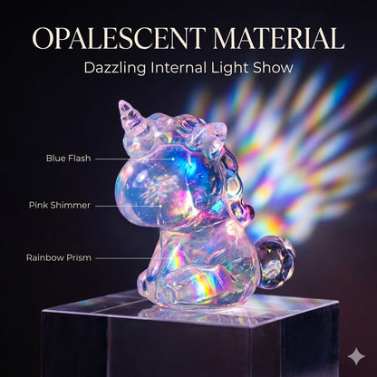 Opalite Unicorn Pocket Stone | Anxiety Relief & Mystical Calm