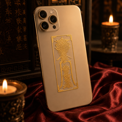 Wudang Mountain Energy Sticker（桃花运） — Positive Aura Booster for Phones