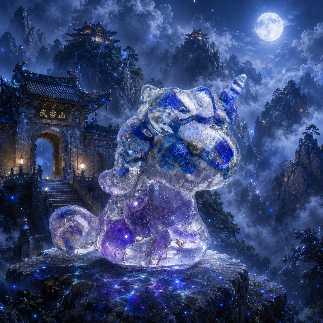 Custom Cosmic Connection: The Zodiac Orgone Unicorn
